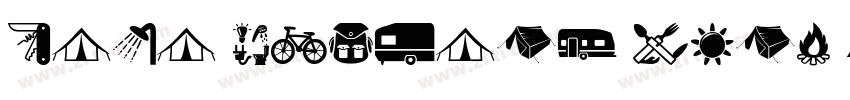 Kidi Camping Font Re字体转换